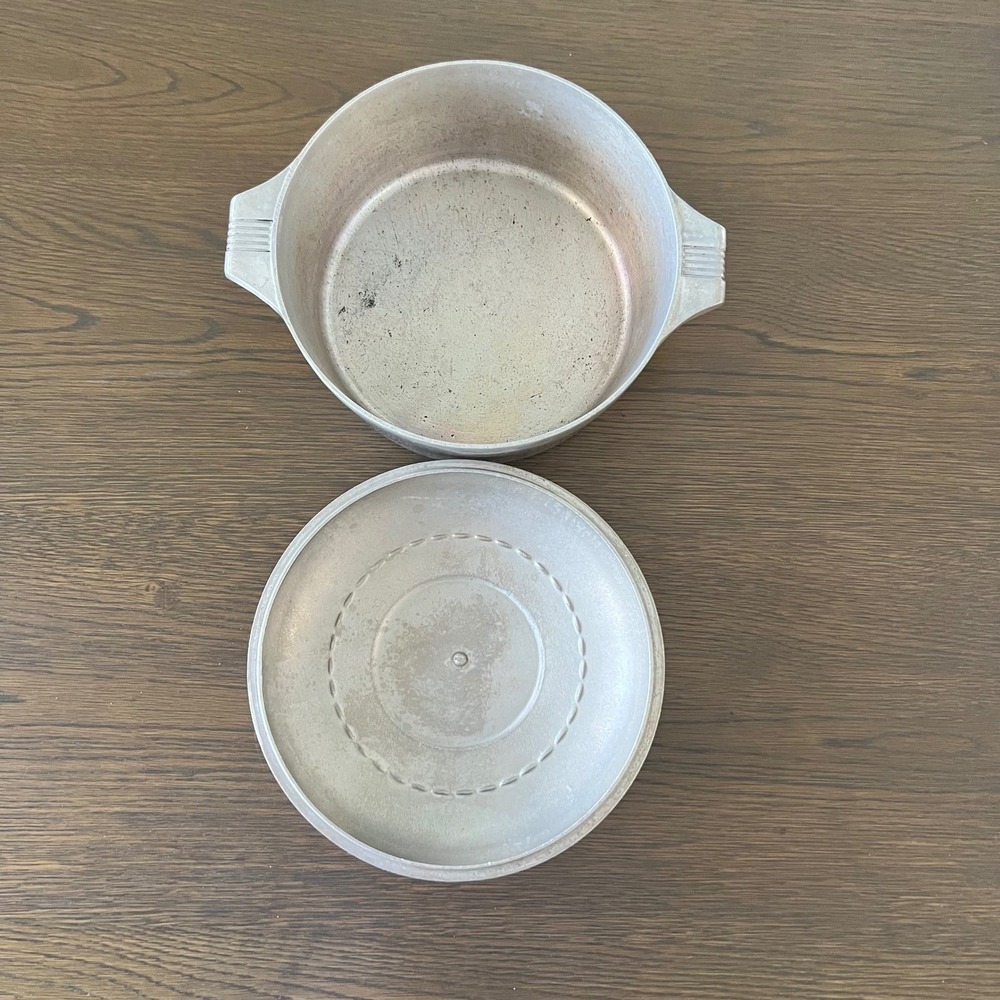 Wagner Ware Sidney -O- Magnalite 4248 Dutch Oven Cast Aluminum Pot with Lid 5 Qt - Picture 4 of 16